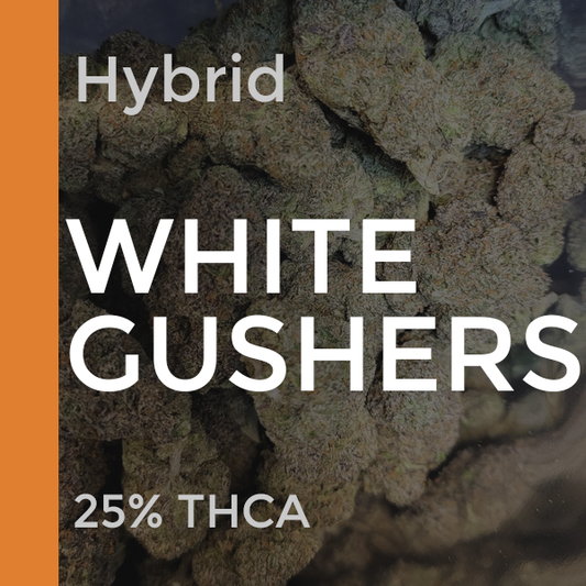 THCA (White Gushers - Hybrid)