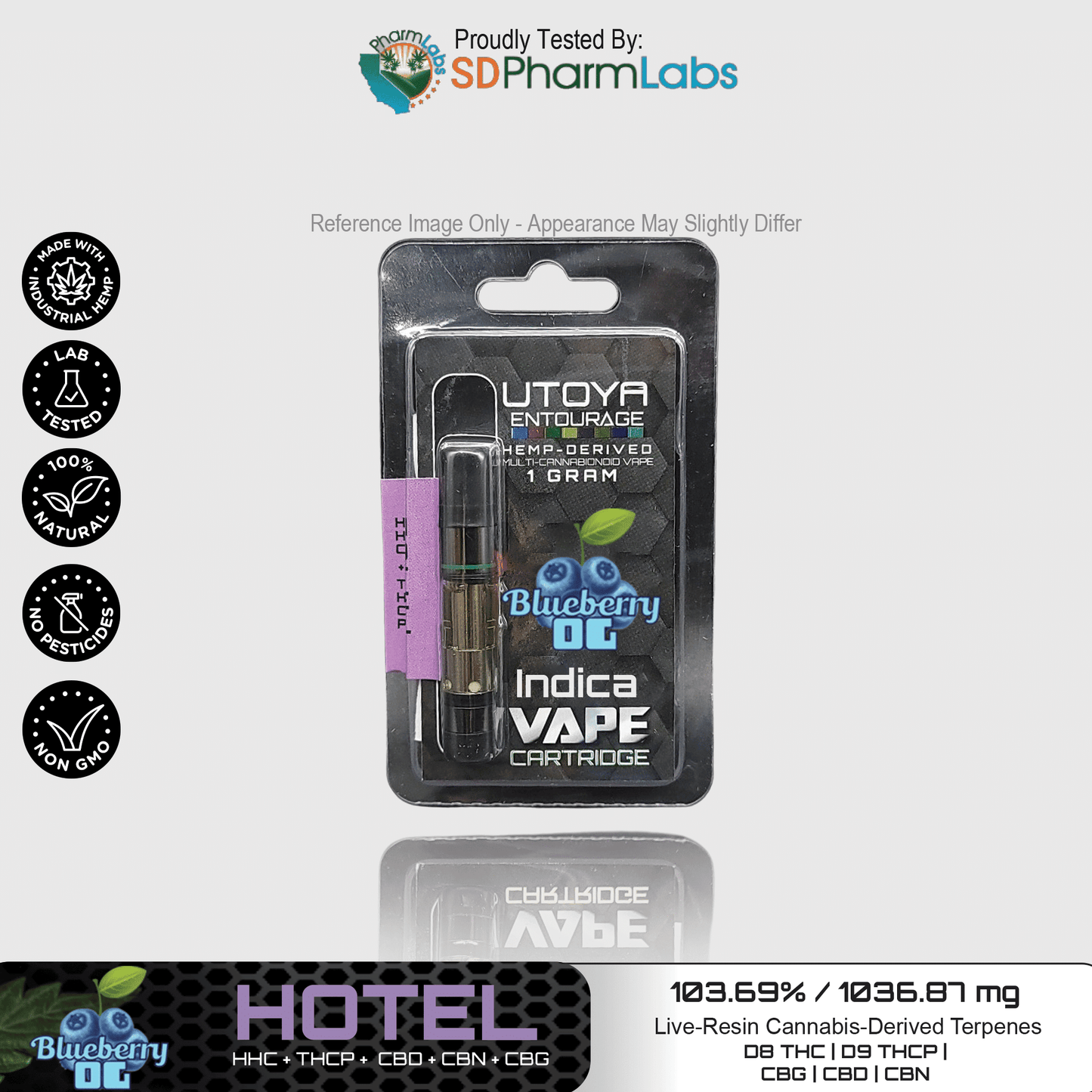 HOTEL (HHC+THCP) Cartridge