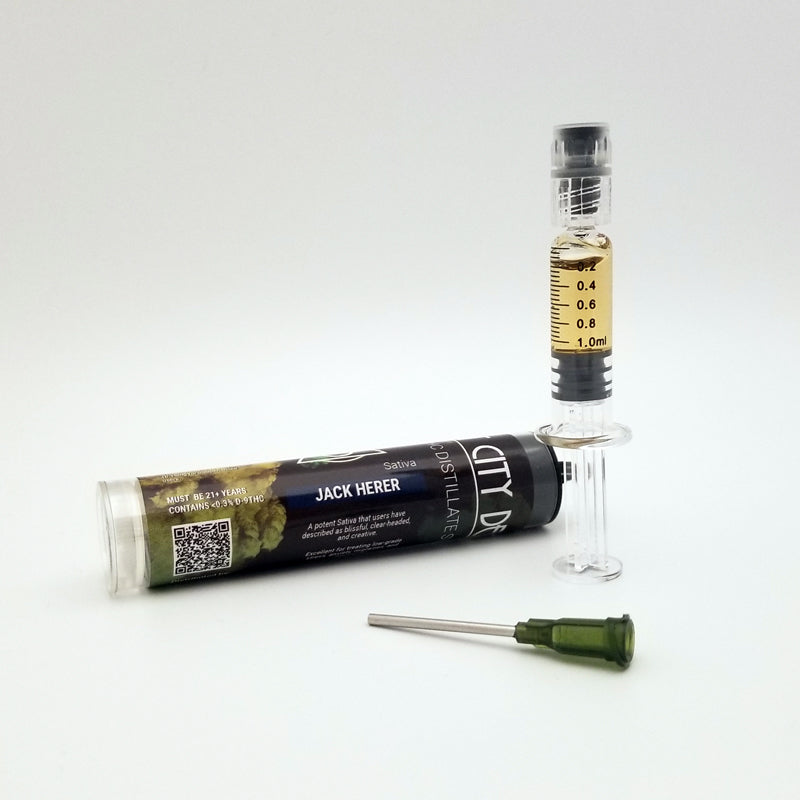 Jack Herer - D8 Distillate Syringe